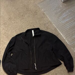 lululemon athletica Black Bomber Jacket
